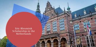 Eric Bleumink Scholarship in the Netherlands