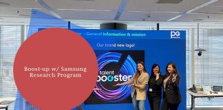 Boost-up w/ Samsung Research Program