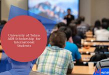 University of Tokyo ADB Scholarship for International Students