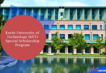 Kochi University of Technology (KUT) Special Scholarship Program