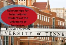 Scholarships for International Students at the University of Tennessee, Knoxville for 2025
